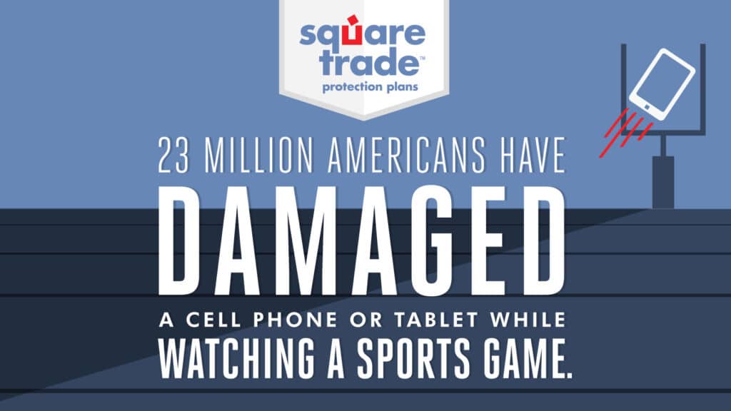 23 Million Americans Have Damaged Phones While Watching Sporting Events