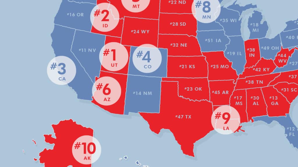 Grand Old Party Fouls: 2014 Clumsiest States Index Reveals Red States Outpace Blue  States in Device Damage