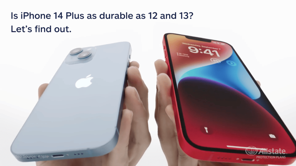 Allstate Protection Plans Tests the New iPhone 14 — SquareTrade Blog