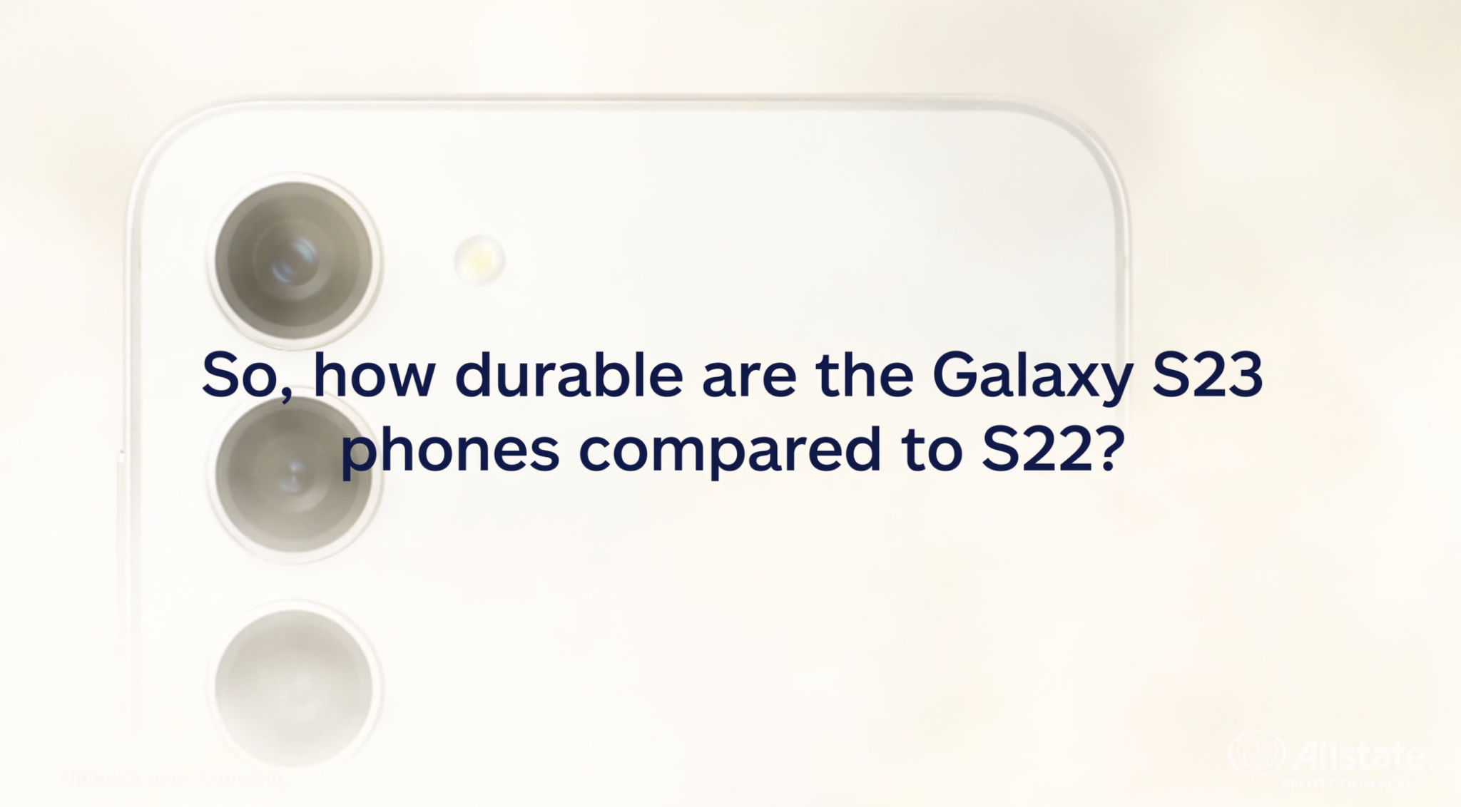 Allstate Protection Plans Explores Whether the More Sustainable Samsung Galaxy S23 Phones Are More Susceptible to Accidental Damage