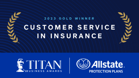 Allstate Protection Plans Wins 2023 Gold Award for Customer Service in Insurance
