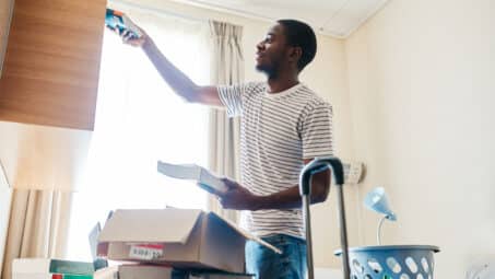 Your Checklist to Clean Your Dorm Room Furniture & Appliances